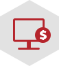 Payroll Module Icon 2 Red